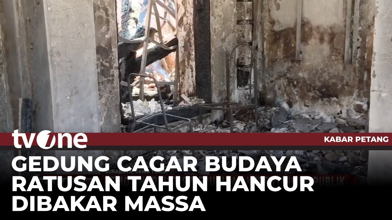 Penampakan Ruang Kerja Wagub Jatim Emil Dardak Usai Diamuk Massa Demo | Kabar Petang tvOne