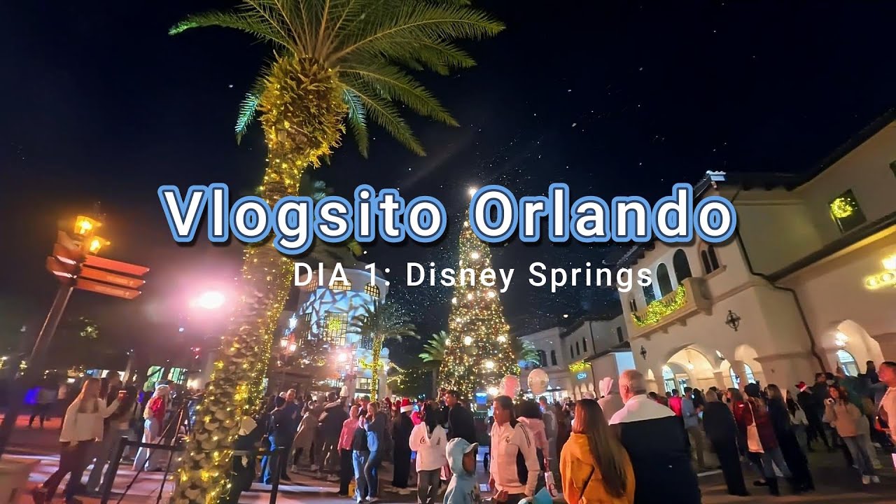 ¡NOS FUIMOS A ORLANDO! 🚗💨 Primer día: 4 horas apretados y Disney Springs
