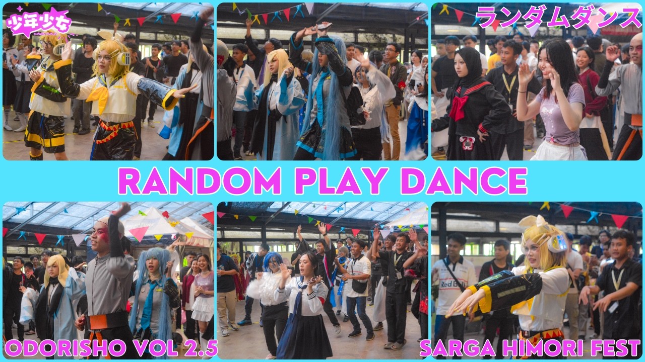 【SARGA HiMORIフェス】#ランダムダンス | #踊ってみた | RANDOM PLAY DANCE 【ODORISHO Vol. 2.5】