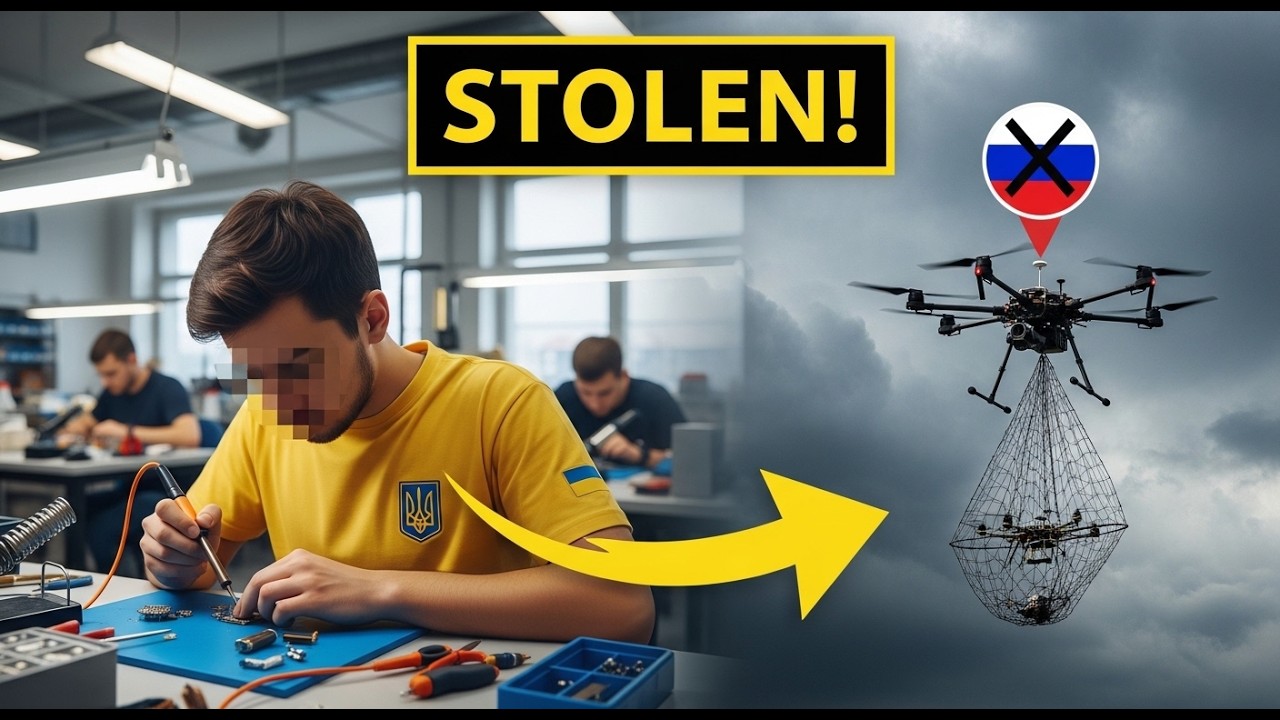 The $20 Drone Trap Capturing Russian UAVs Mid-Air | Aero Trawl Explained