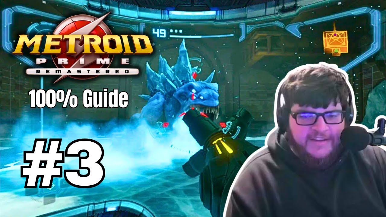 Metroid Prime Remaster - Sheegoth, Wave Beam, Super Missile, Thermal Visor - 100% Walkthrough Part 3