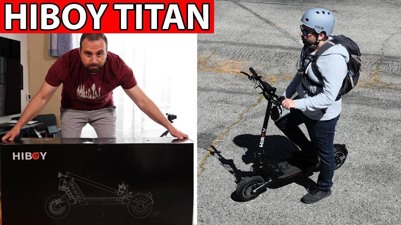 Hiboy TITAN Unboxing and First Impressions | Hiboy Electric Scooter
