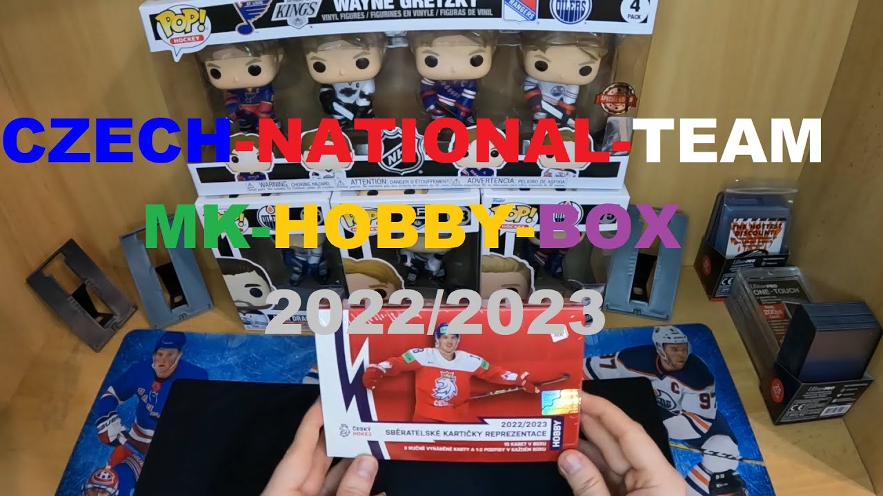 MK- (MOJE KARTIČKY)- HOBBY BOX- 2023- UNBOXING- KARTY ČESKÉ HOKEJOVÉ REPREZENTACE 5 part. (díl)