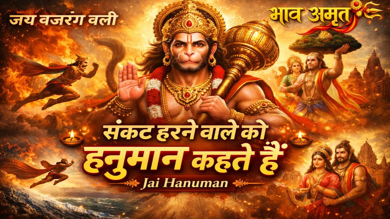🙏 संकट हरने वाले को ❤️हनुमान 🙏कहते हैं ❤️❤️