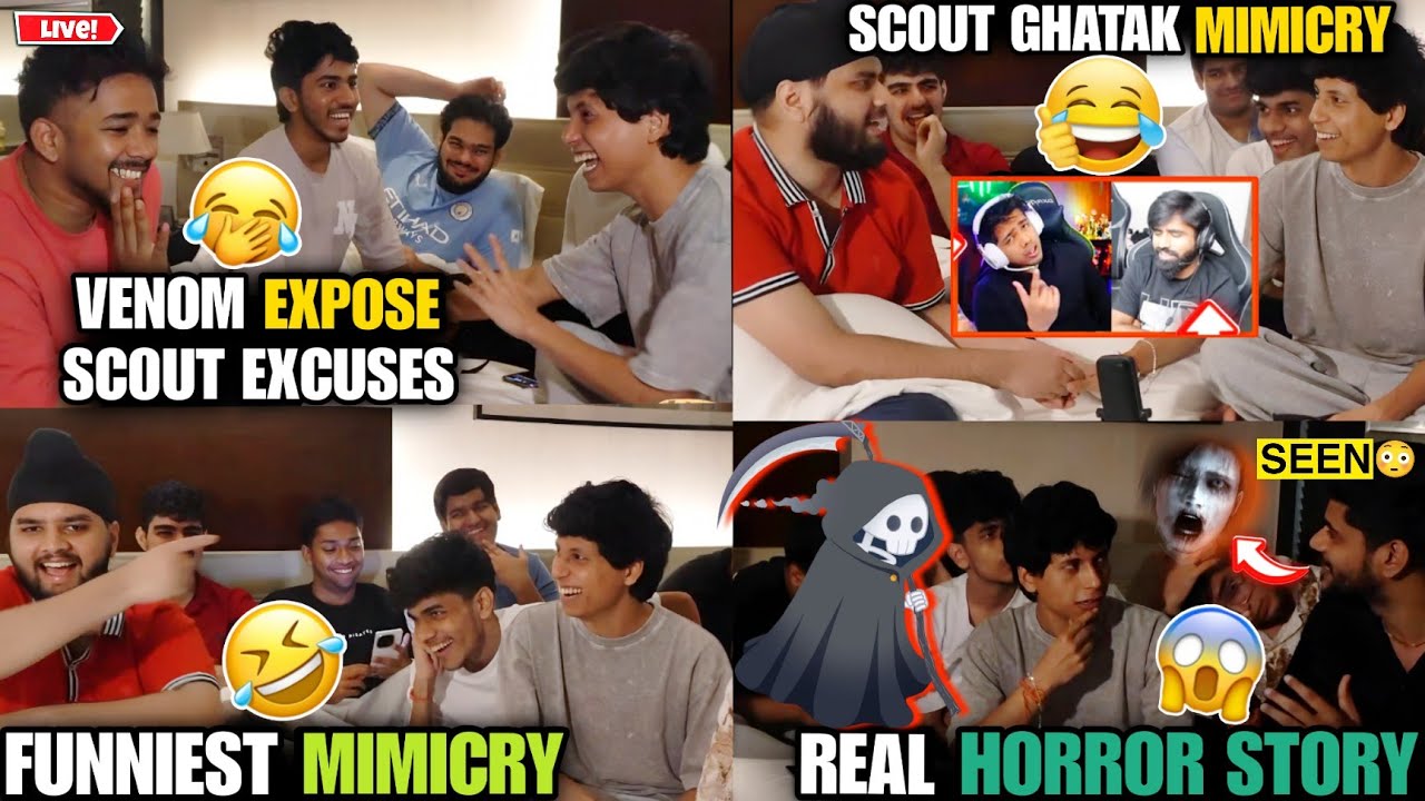 🚨Venom Live Expose Sc0ut😂Sensei KioLamao Crazy Mimicry🤣 Real Horror Story 💀