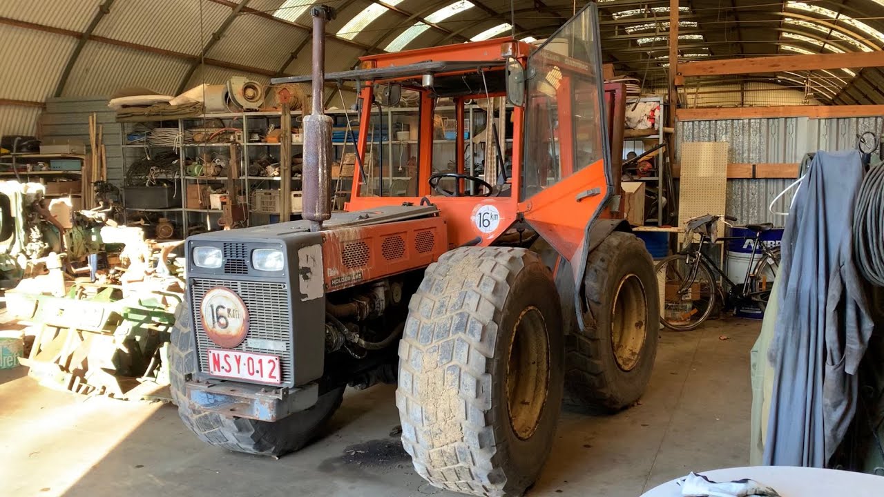 Left to rot for 10 Years, will it start? 1980's Holder A65 Tractor!