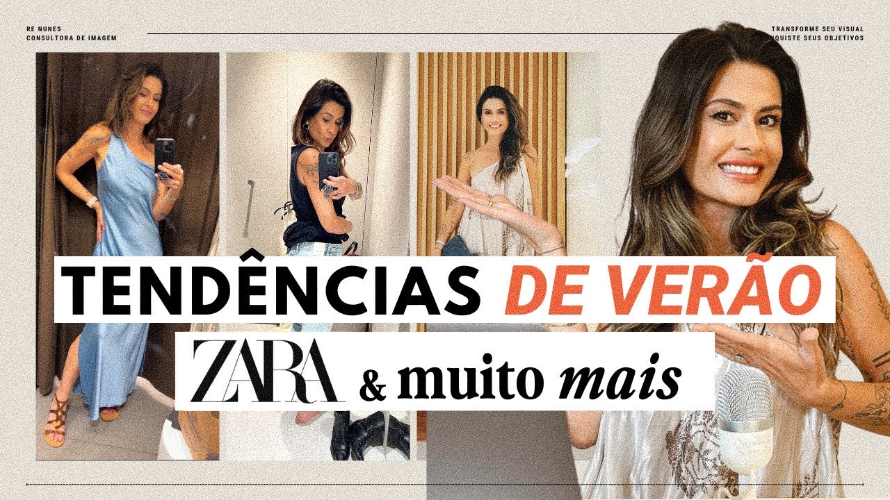 TENDÊNCIAS 2024 VERÃO: ZARA e Shopping Iguatemi com provador