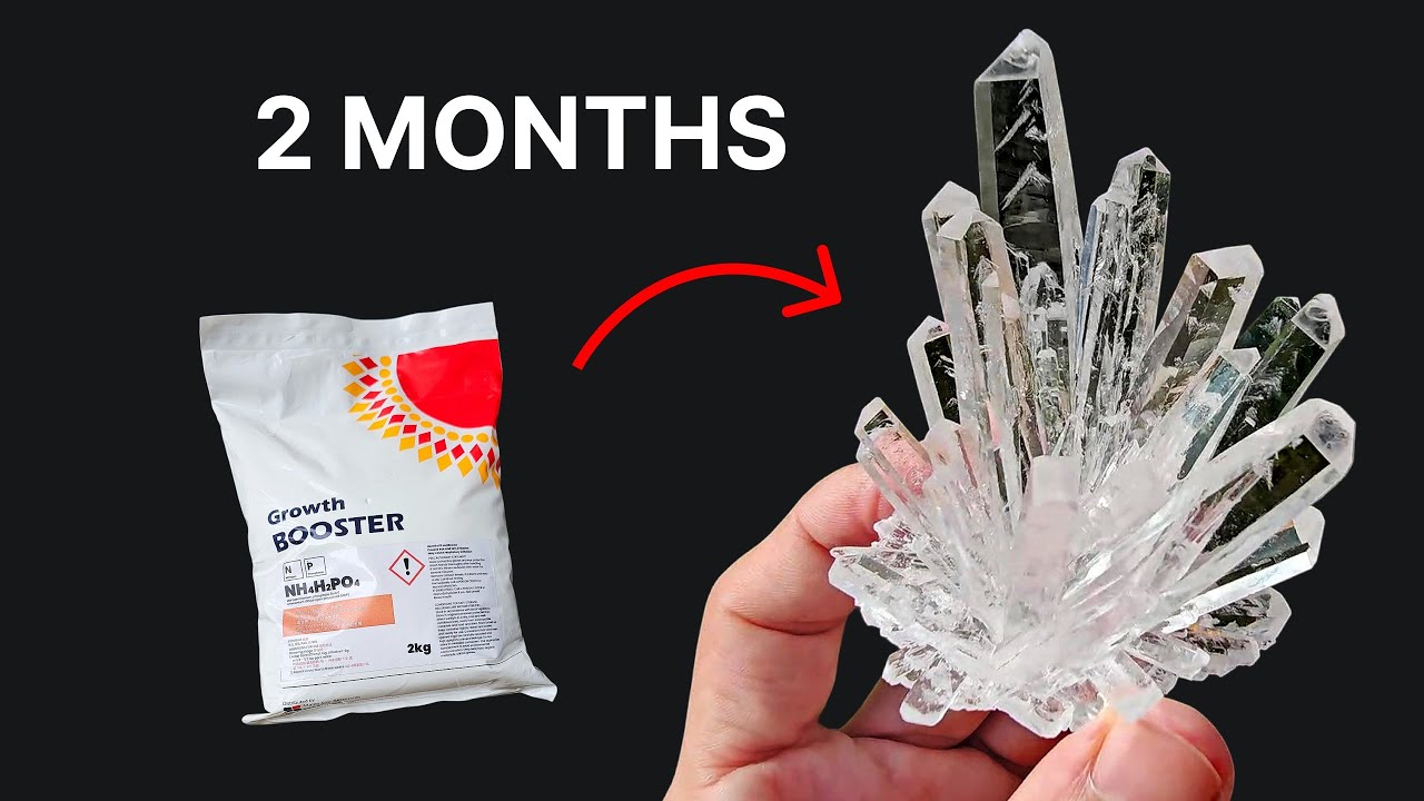 Turning Ordinary Fertilizer into a Beautiful Crystal