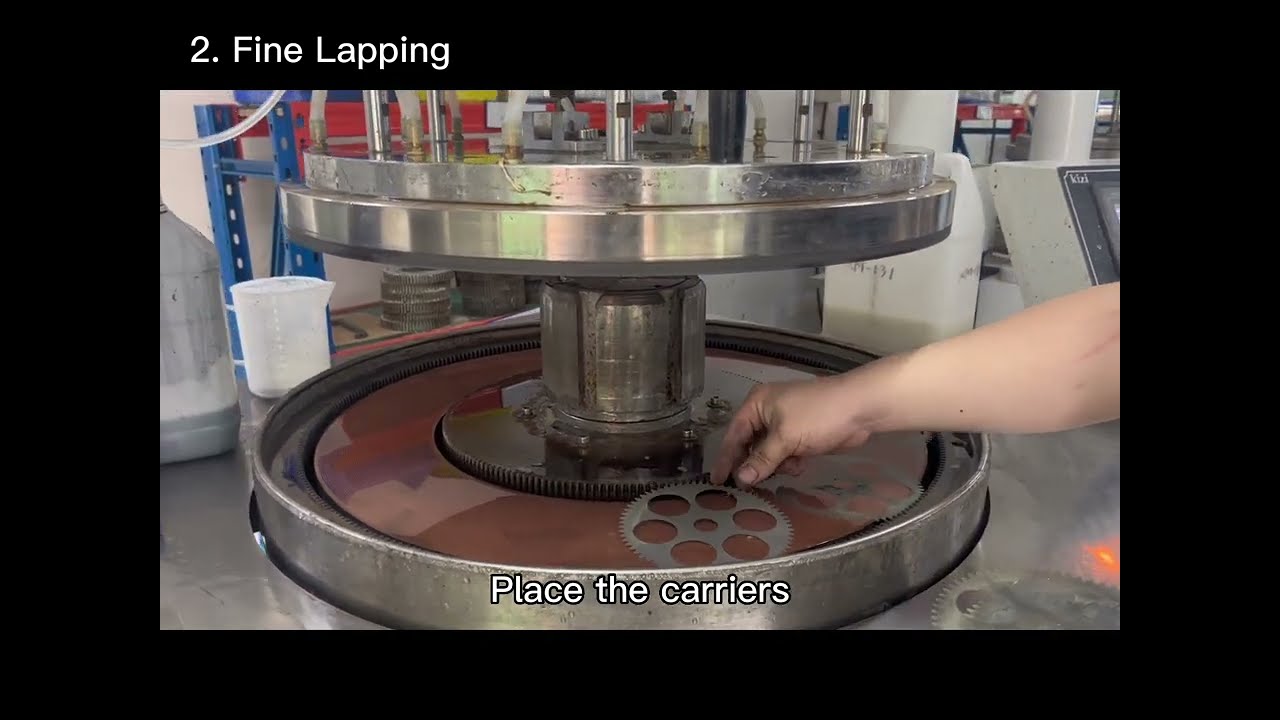 Double - sided lapping machine is used to lapping and polish sapphire lenses