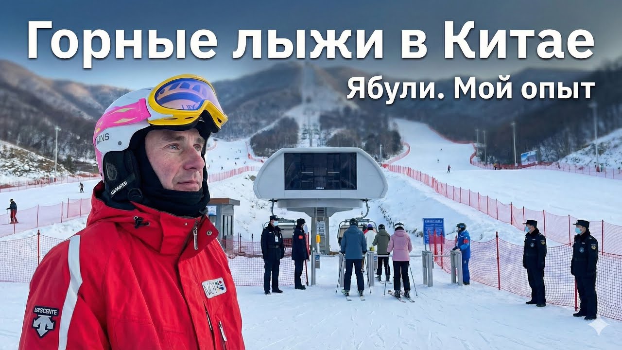 Горные лыжи в Китае, как все устроено на самом деле