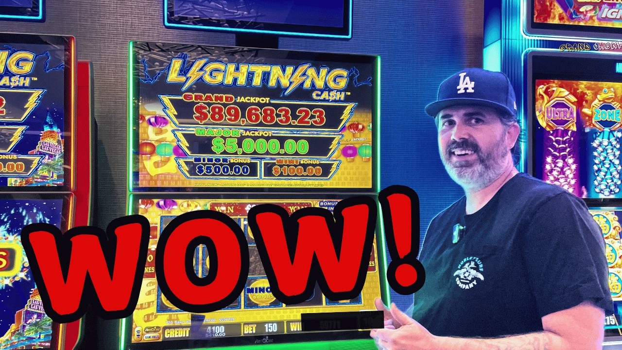 MAJOR JACKPOT ALERT 🚨 AN INCREDIBLE WIN ON A LIGHTNING CASH SLOT MACHINE!!! Buckle Up...
