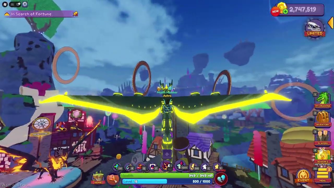LIVE Dragon Adventures - Lunar Event Ending Soon by Astro's Farm
