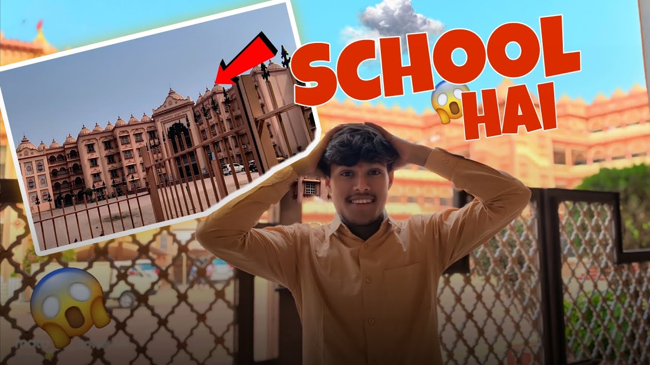 Yesa School Apne nhi dekha hoga 🏫😲 || Mahal jesa School hai || ये है गुरुकुल या महल #vlog 