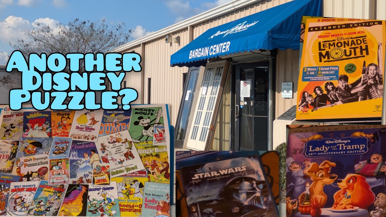 Finding Another Disney Puzzle? Plus Disney & Star Wars Blurays And DVDs 
