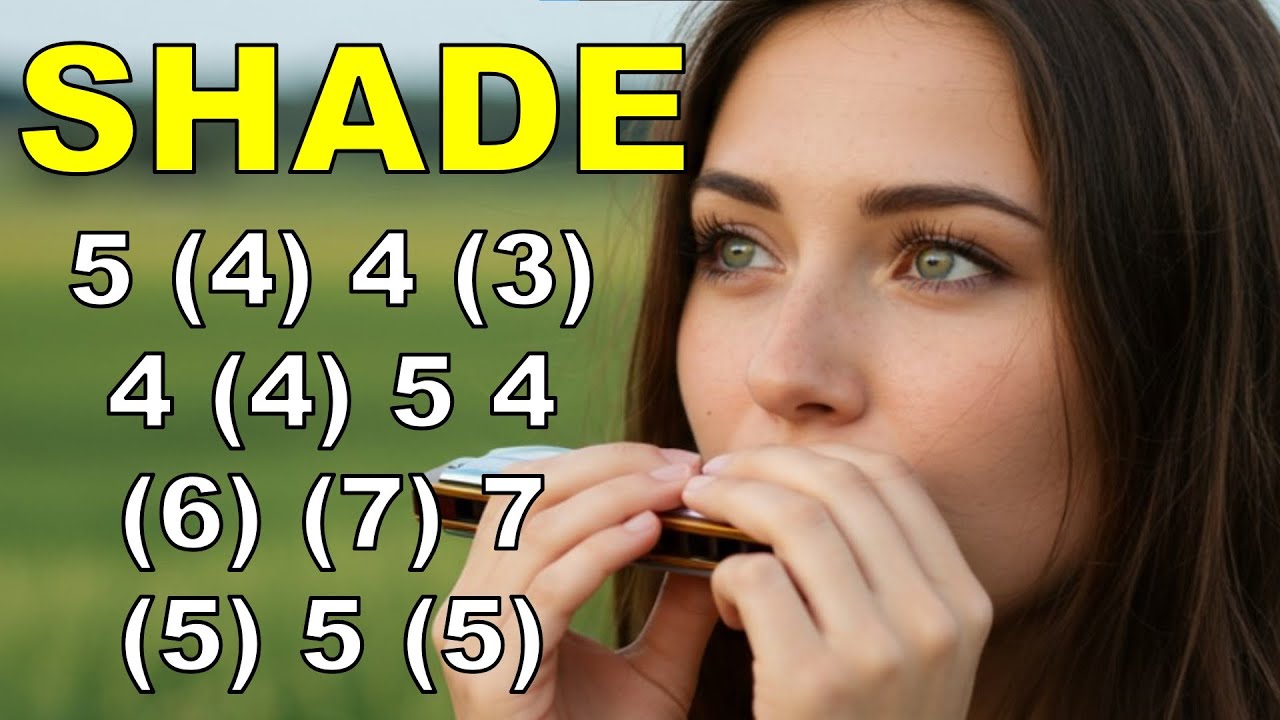 A WHITER SHADE OF PALE HARMONICA ( C DIATONIC ), ARM&Oacute;NICA C, TABS, BLUES HARP C, GAITA DE BOCA C MUN