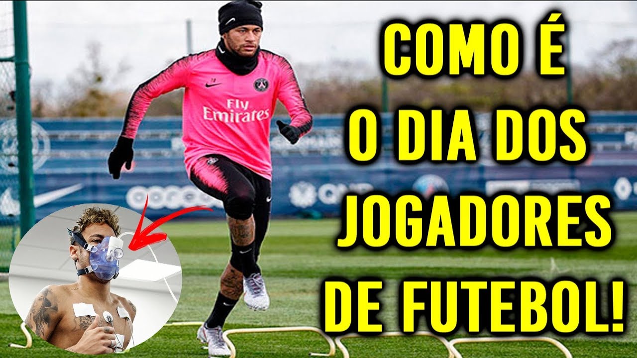 Como é o DIA na VIDA de um JOGADOR de FUTEBOL!? Quer ser JOGADOR ASSISTA o VÍDEO!