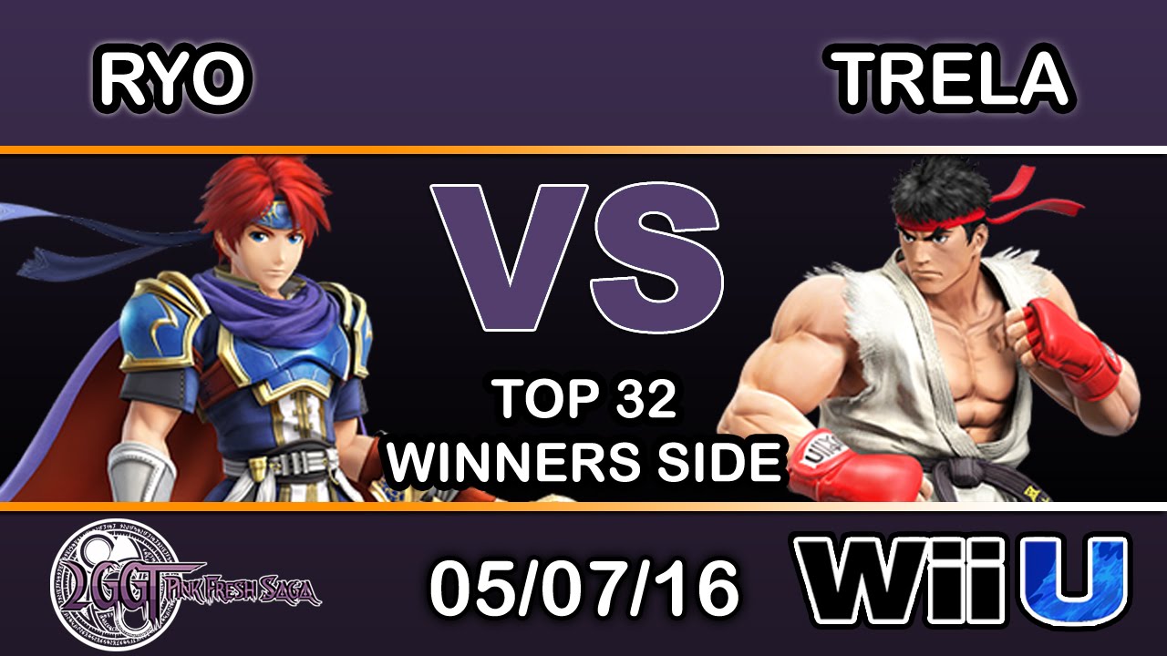 2GGT: Pink Fresh Saga - Trela (Ryu) Vs. MVG | Ryo (Roy) Winners Side - Smash Wii U