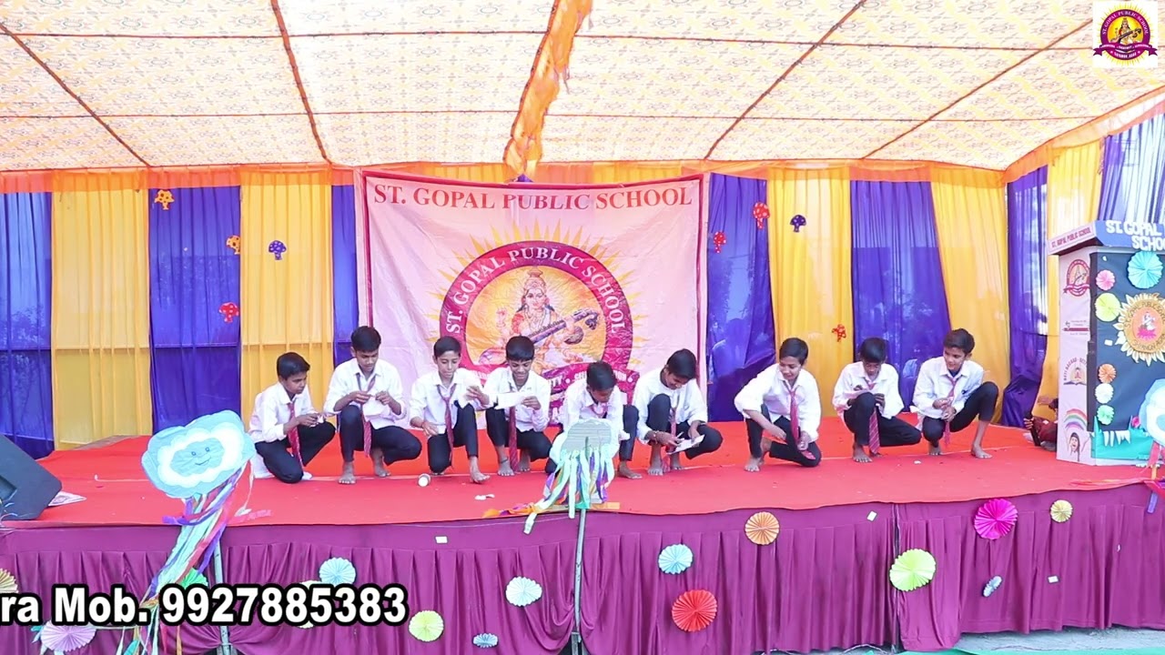 Backbenchers Dance Performance with Anchoring | 9th Annual Function | St. Gopal Public School