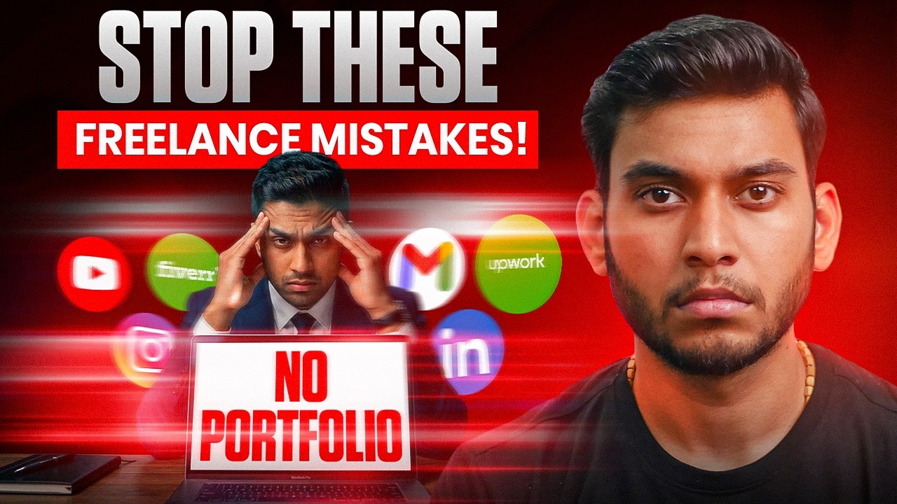 12 Mistakes That Are Keeping You Broke as a Freelancer | Piyush Shukla