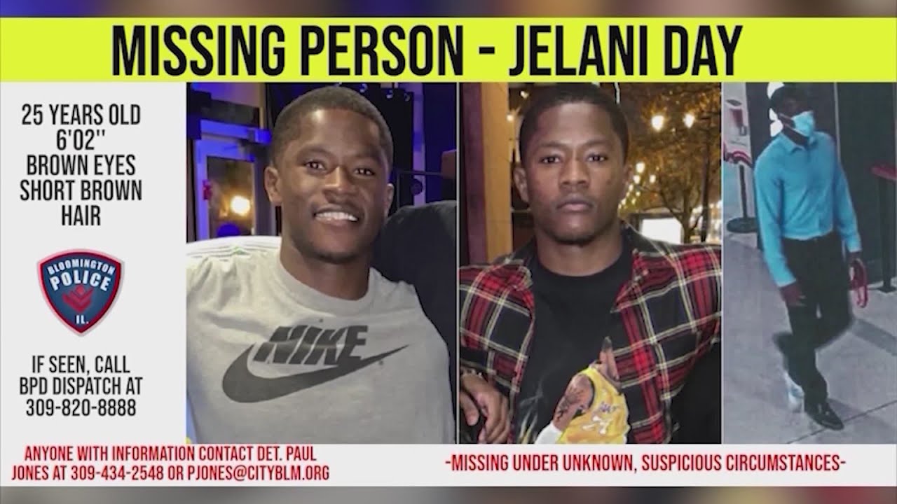 Missing ISU student Jelani Day identified after body discovered in Illinois River