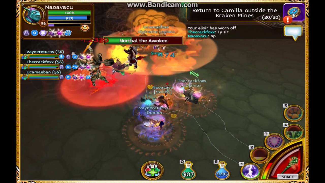 Arcane legends /  Elite Northal farming