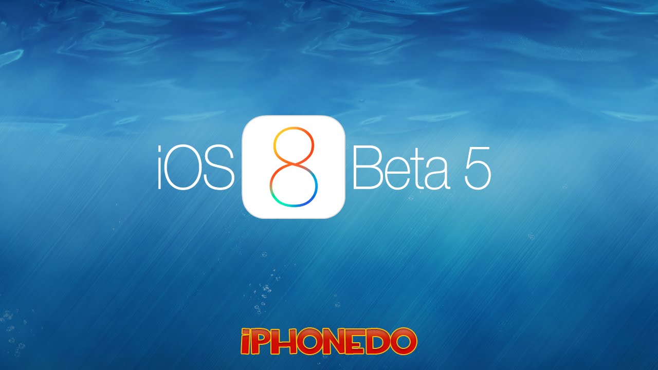iOS 8 Beta 5