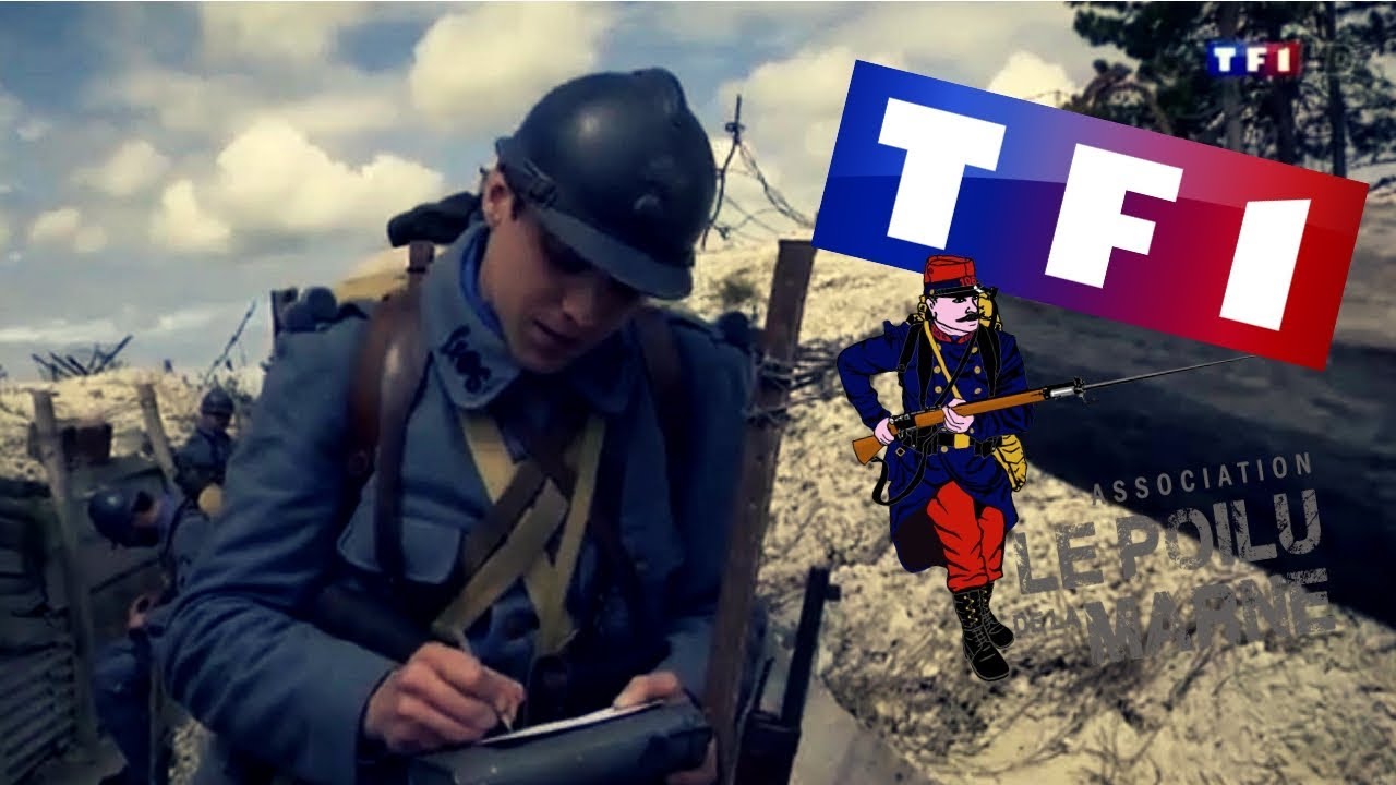 Le Poilu de la Marne sur TF1 à la 