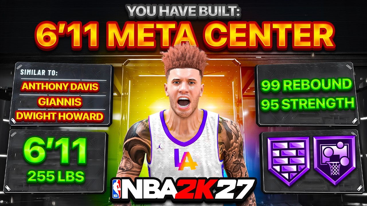 СМОГУТ ЛИ ЦЕНТРОВЫЕ РОСТОМ 6'11 СТАТЬ МЕТОЙ В NBA 2K27?