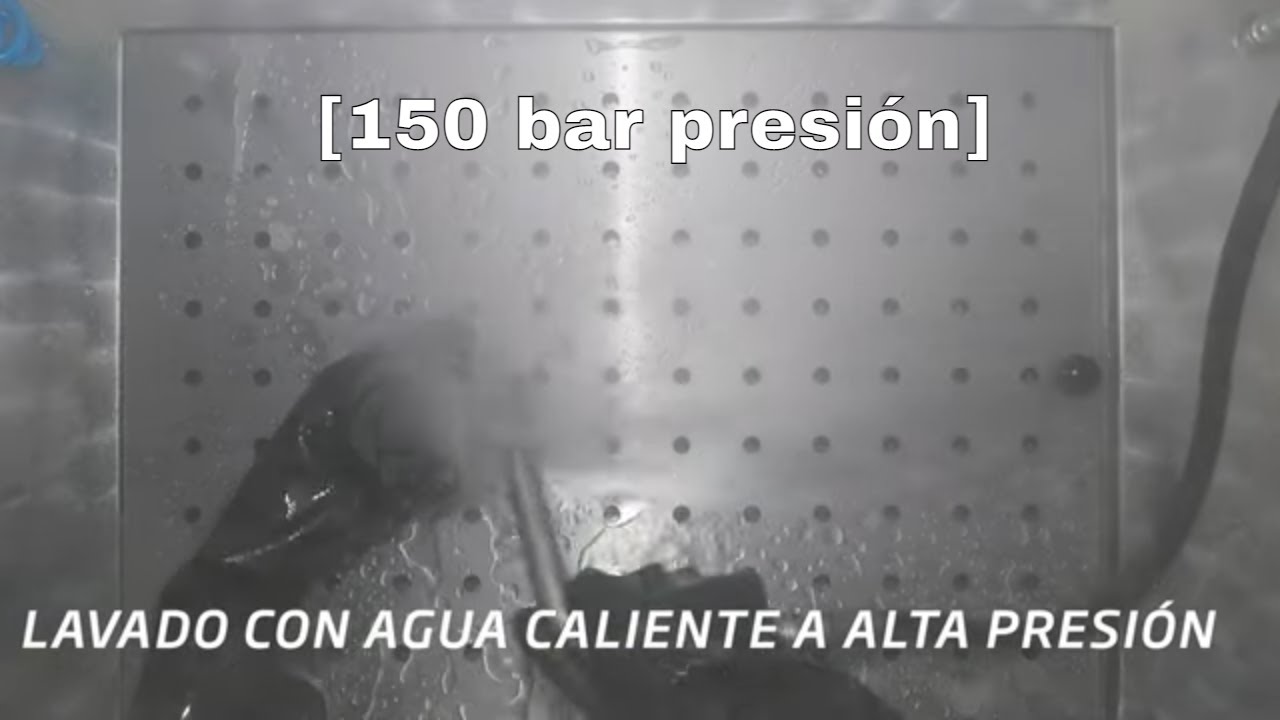 💦 Lavadora de piezas manual VEGA 900 🚀 150 bar de presión