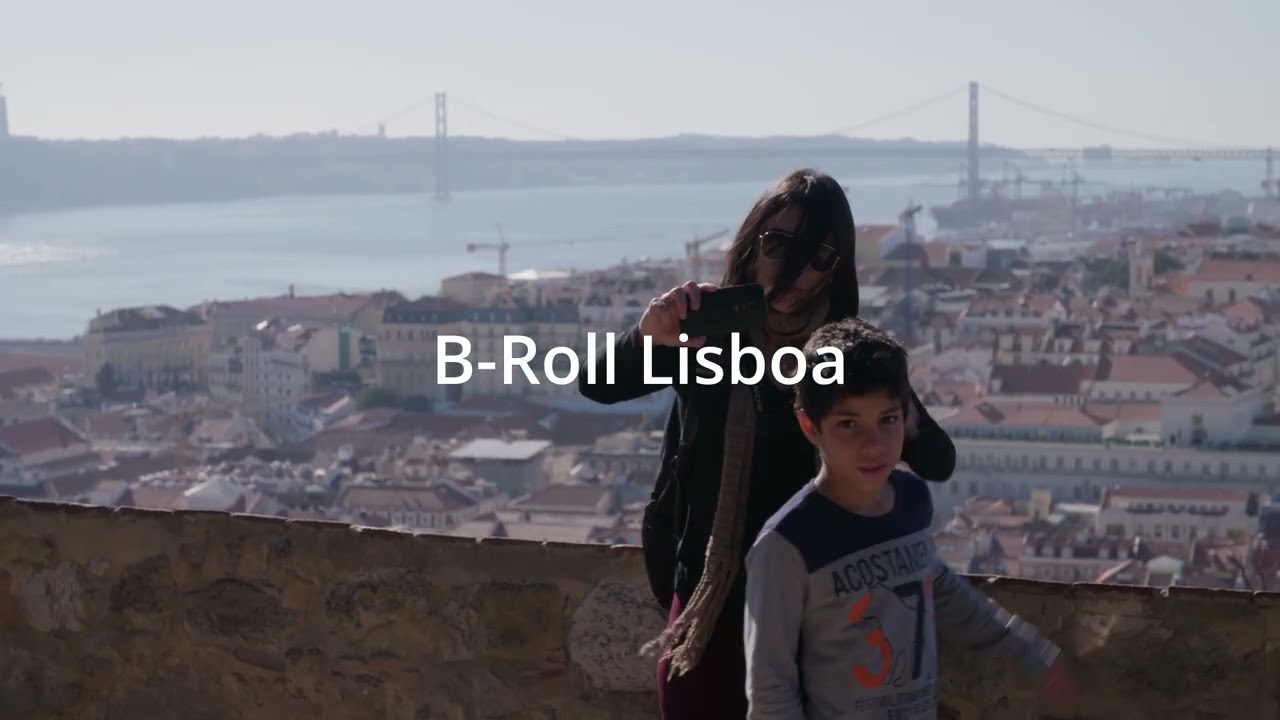 Lisboa Cinematic Footage | Sony FS7 Stock Video