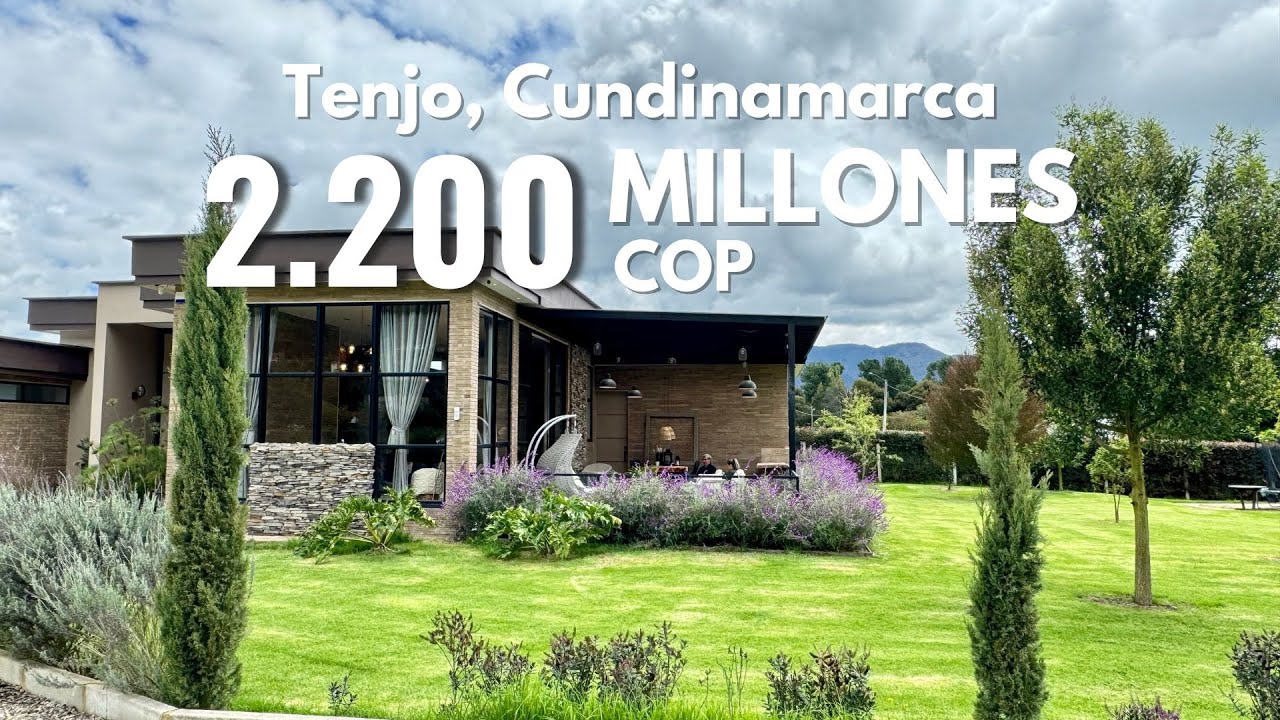 🌳 CASA CAMPESTRE en VENTA en TENJO Cundinamarca