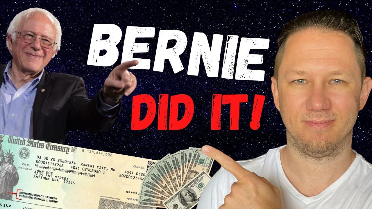 BERNIE SANDERS DID IT! Fourth Stimulus Check Update & Social Security Benefits Increase SSI SSDI SSA