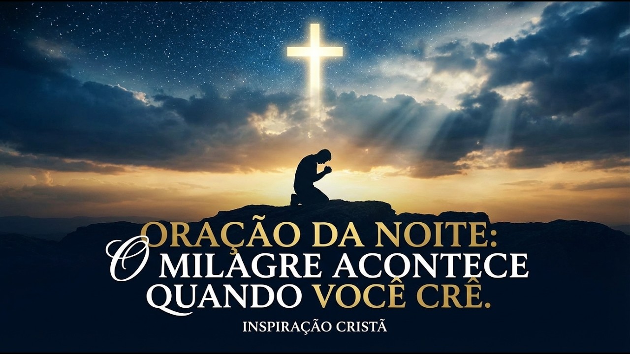 Oração da Noite para Ter uma Noite de Milagres e Maravilhas