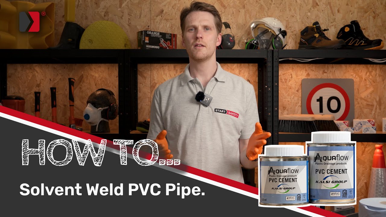 HOW TO... Solvent Weld PVC PIPE