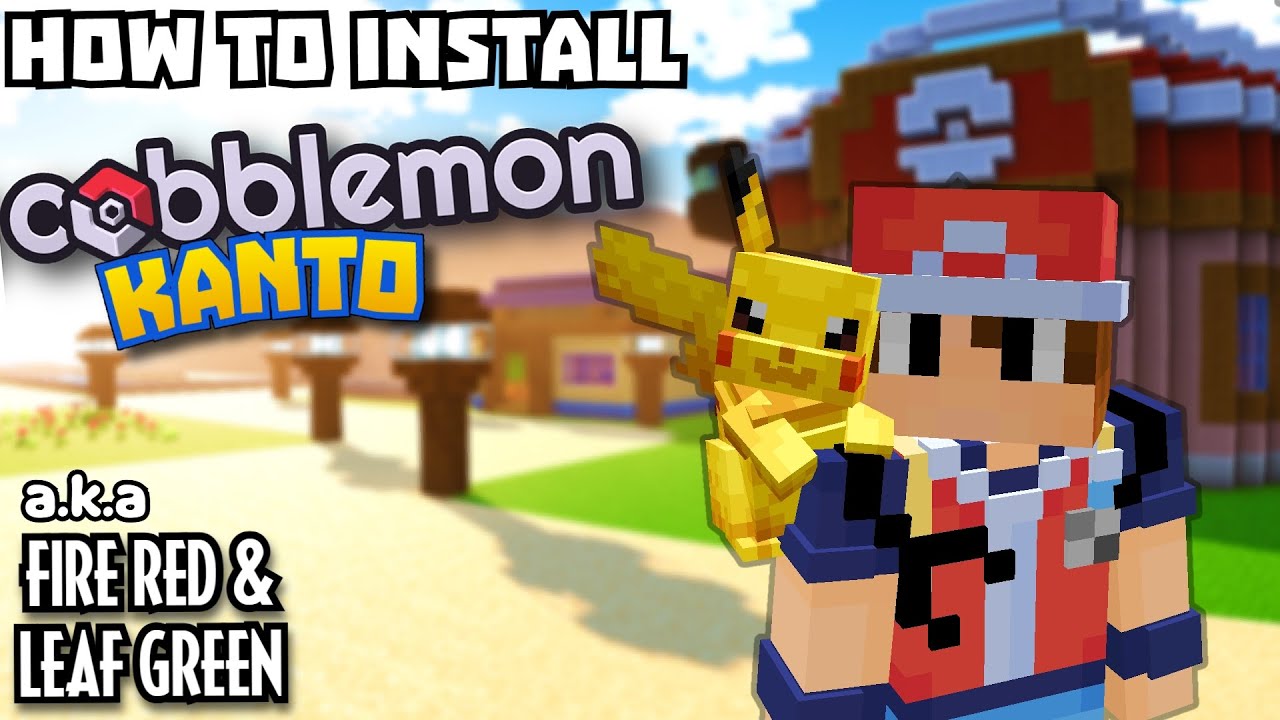 Cobblemon Kanto - How To Install (Minecraft Pok&eacute;mon Map)
