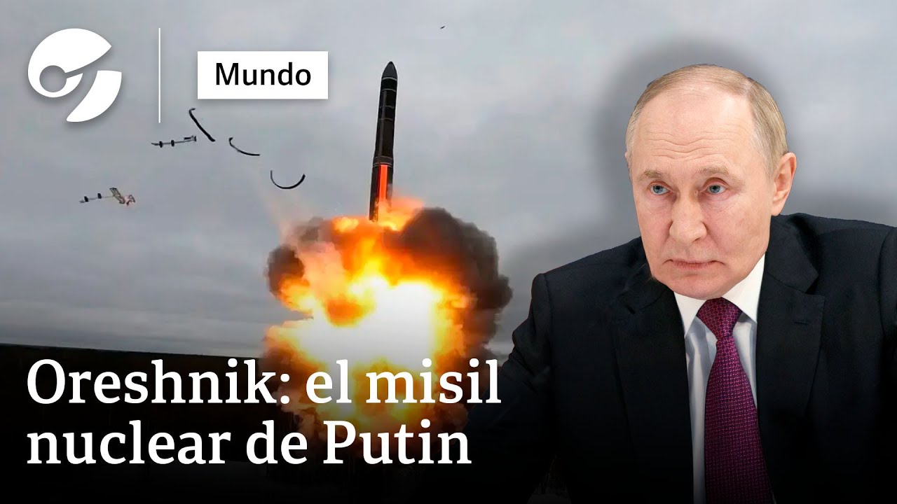 ORENSHNIK, el nuevo MISIL NUCLEAR de PUTIN que puede llegar a LONDRES en 7 minutos