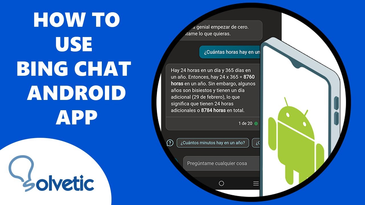 How to USE BING CHAT ANDROID APP
