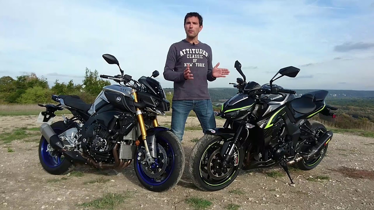 Smart-vidéo en direct du duel MNC : Z1000R Vs MT-10 SP