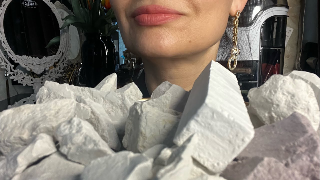 ASMR crunch of Clay Astana/ хруст разными видами глины Астана❤️&zwj;🔥💥#asmr #mukbang #eatingsounds 