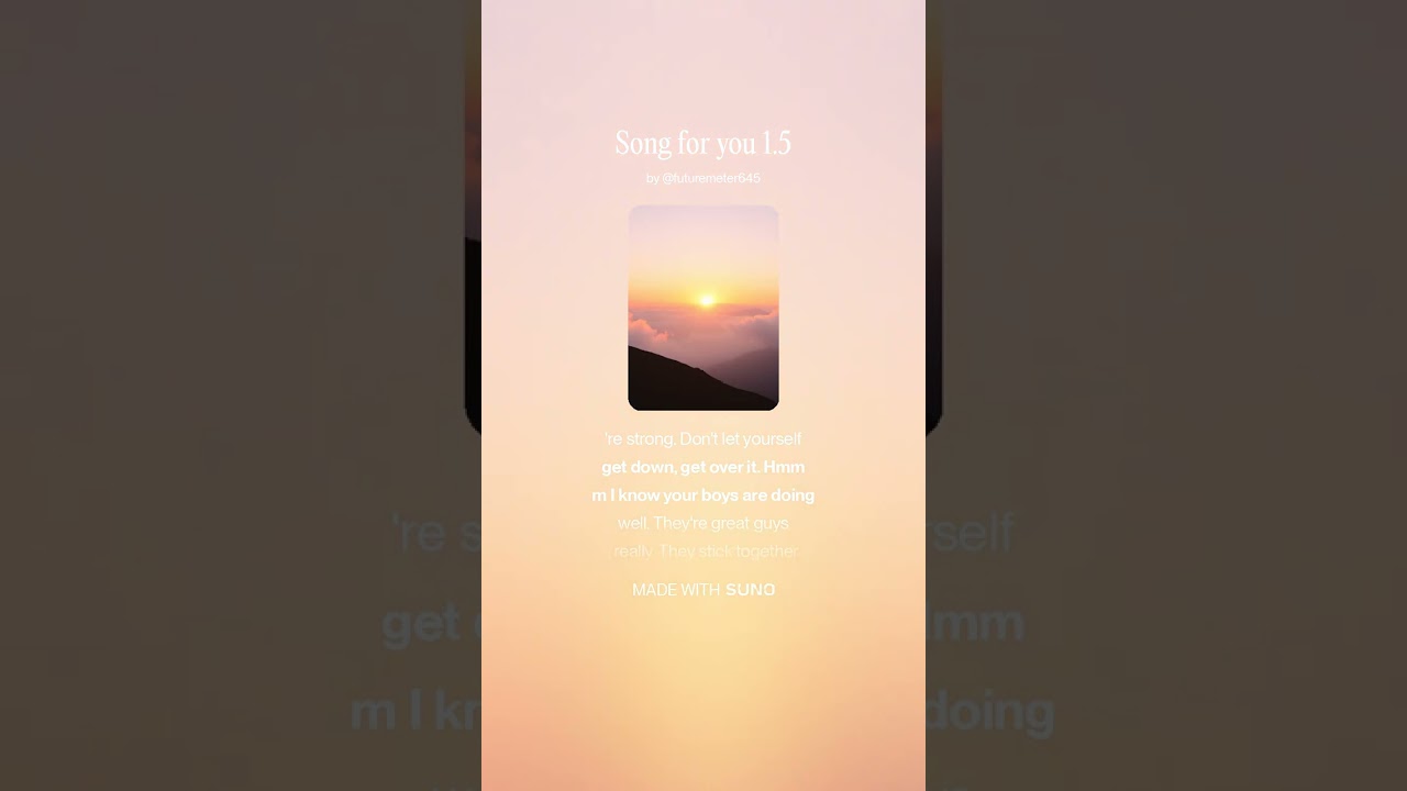 Song for you