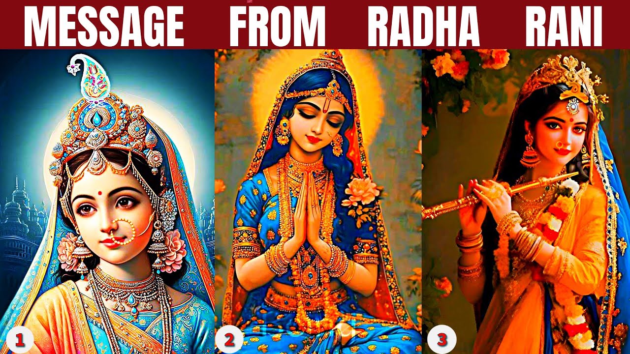 Goddess RADHA RANI Message 💌🔮 PICK A CARD Tarot Reading Sandesh