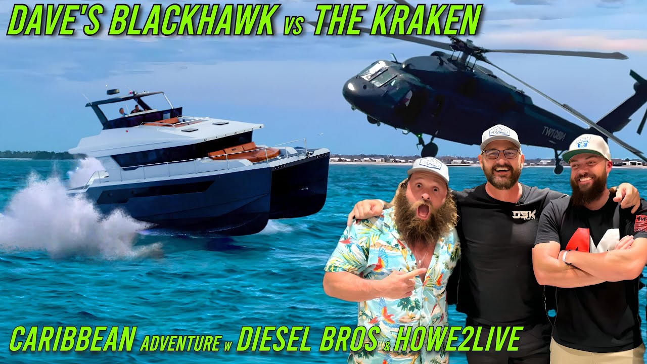 Дэйв Спаркс «Blackhawk & The Kraken» прорываются по Багамам — совместная работа Diesel Bros и How...