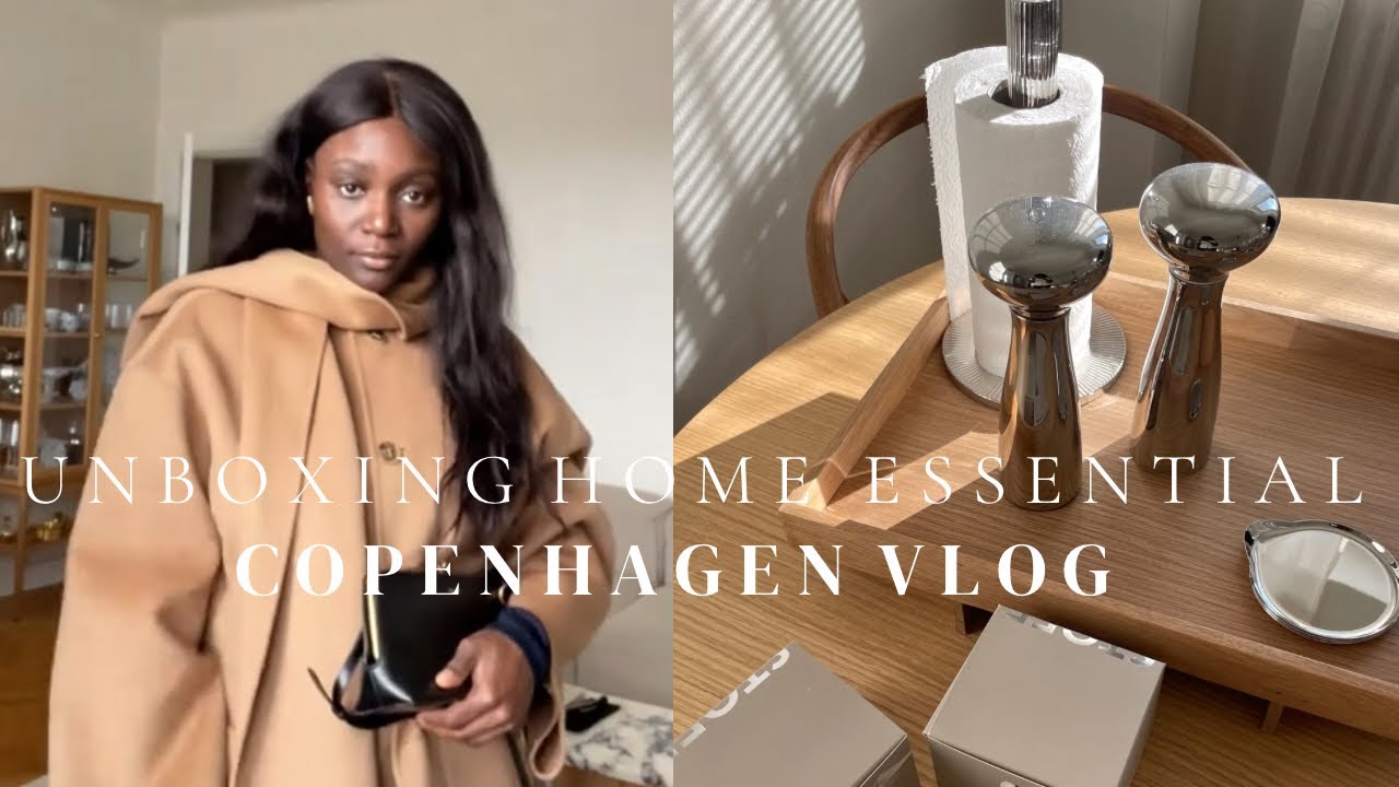 Unboxing New in kitchen & interior essentials | Copenhagen vlog