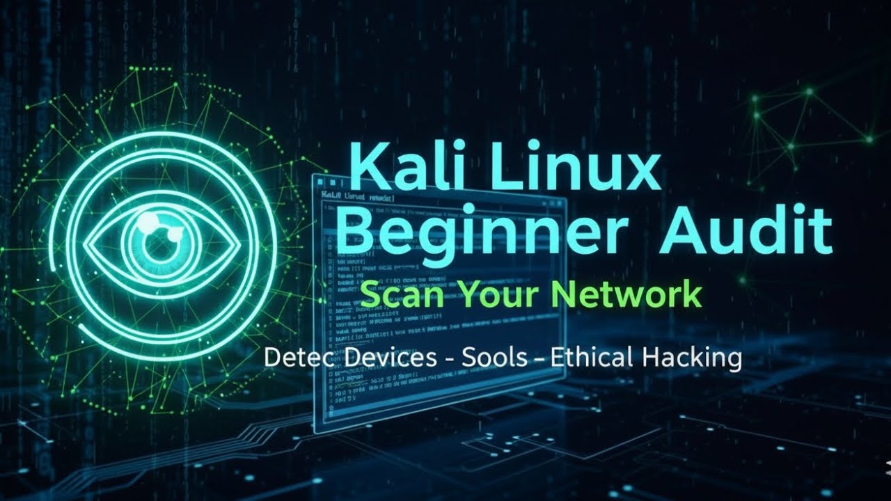 Kali Linux Beginner Ethical Audit — Scan Devices & Check Router Security | Ethical Codex