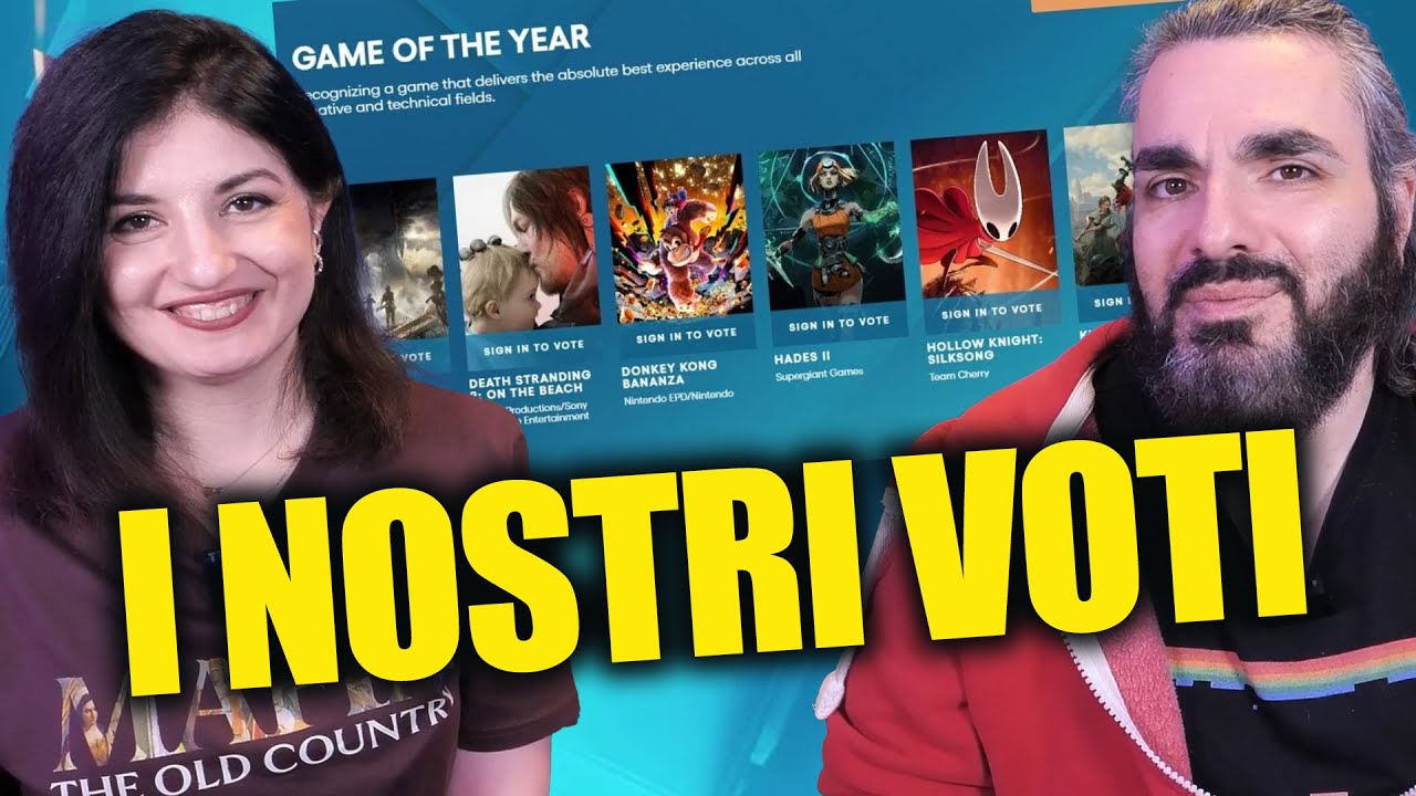 VOTIAMO insieme per i THE GAME AWARDS 2025 | Perché tutto questo Ghost of Yotei? E altro...