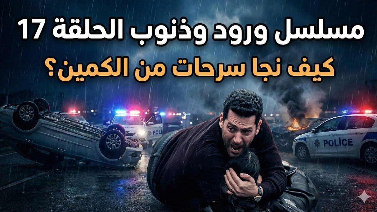 مسلسل ورود وذنوب الحلقة 17: كيف نجا سرحات من الكمين؟