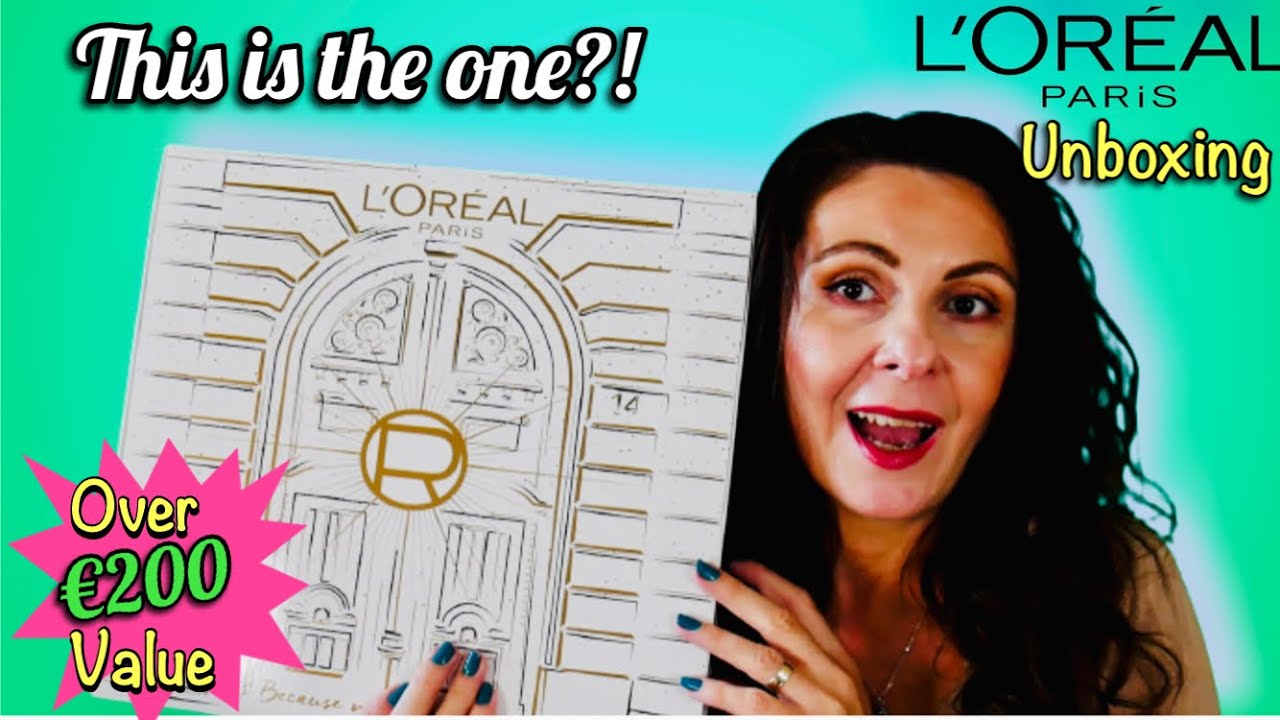 L'Oreal Advent Calendar 2022 Unboxing - Is It As Good As We Expected? Is On SALE now! 😱