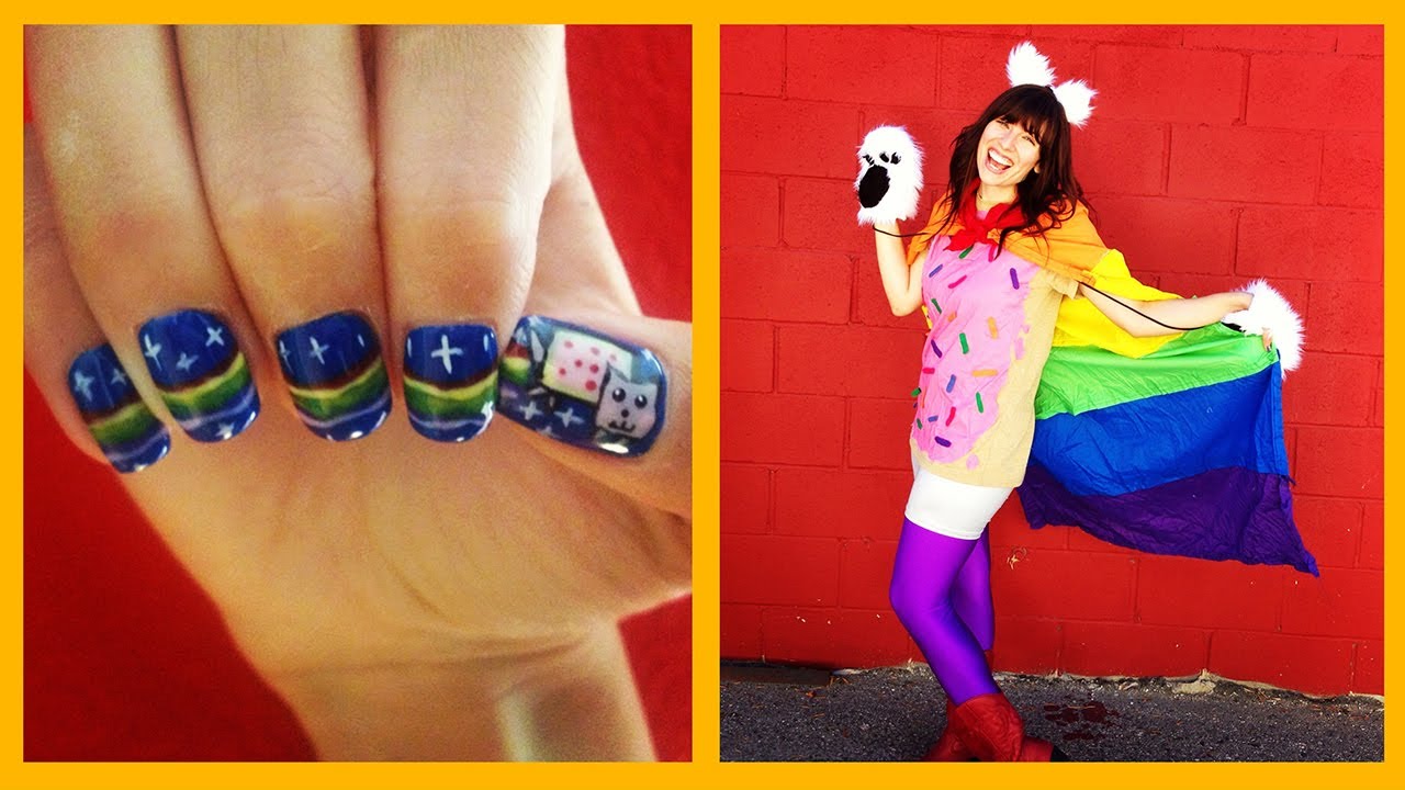NYAN CAT NAILS!