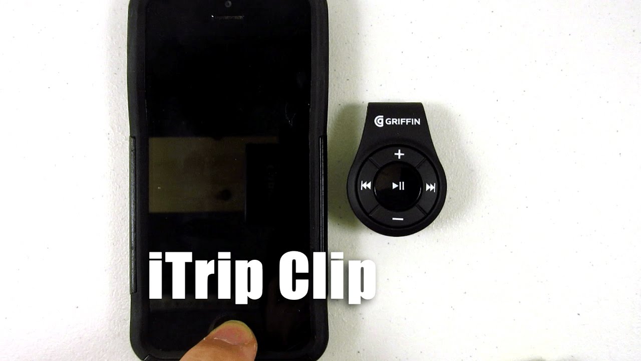 Wireless headphone adapter for iPhone 7 and others, Griffin iTrip Clip Bluetooth