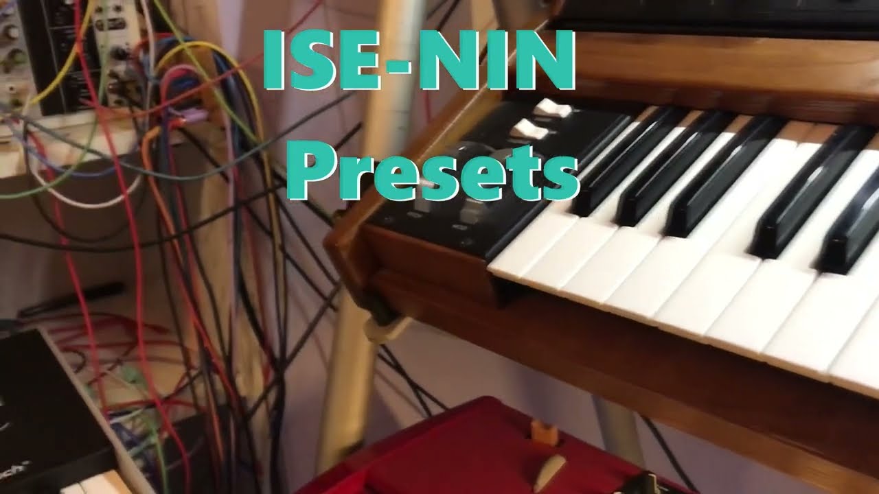 Black Corporation ISE-NIN: Just the Presets (No Talk, No Reverb!)